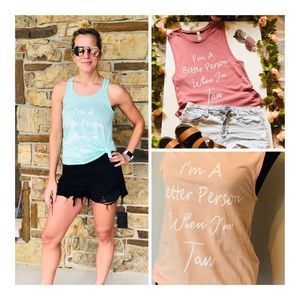 BETTER TAN~Bella Canvas Tank